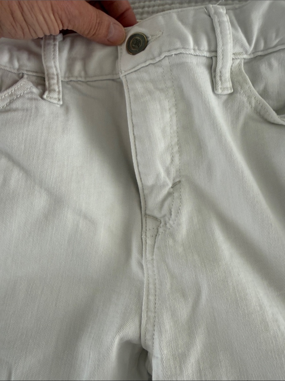 Banana Republic White Slim Waist Men’s Pants - Picture 4 of 8